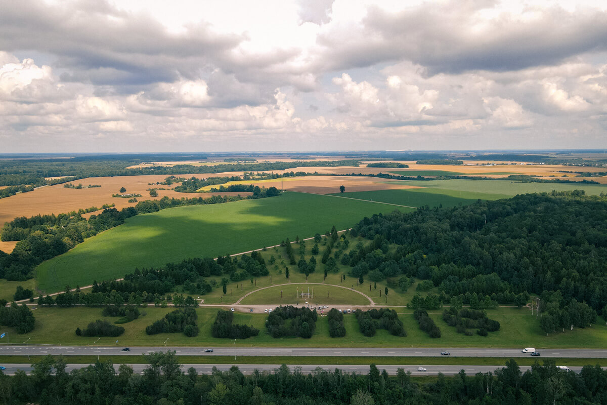 Žalgirio parkas iš oro